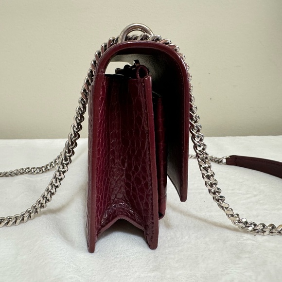 🩷SOLD🩷 YSL CROC LEATHER SUNSET MINI - Picture 5 of 16